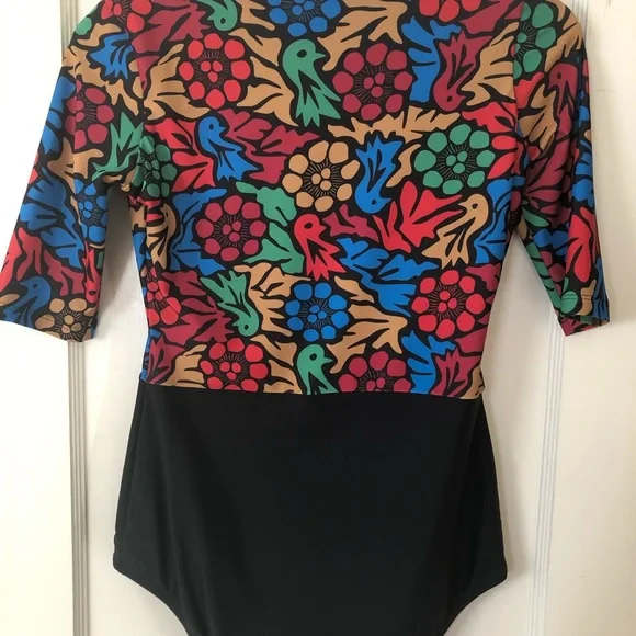 RARE Seea Multicolor Patterned Women Swim One Piece - Picture 6 of 6